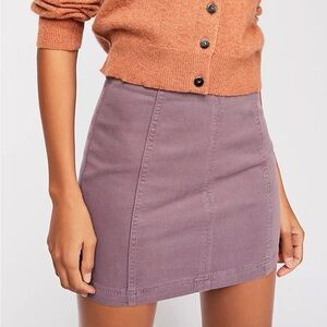 Free People Modern Femme Mini Skirt
